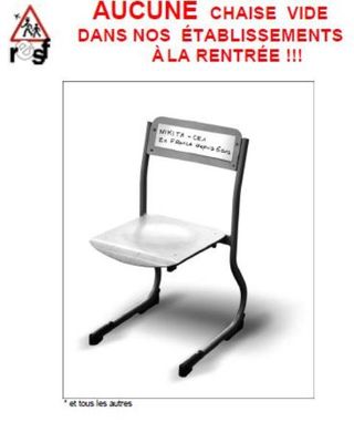 Chaise vide