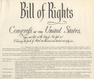 Bill of rights