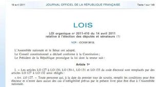 Loi du 14 avril 2011